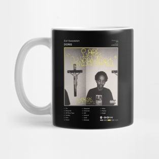 Earl Sweatshirt - Doris Tracklist Album Mug